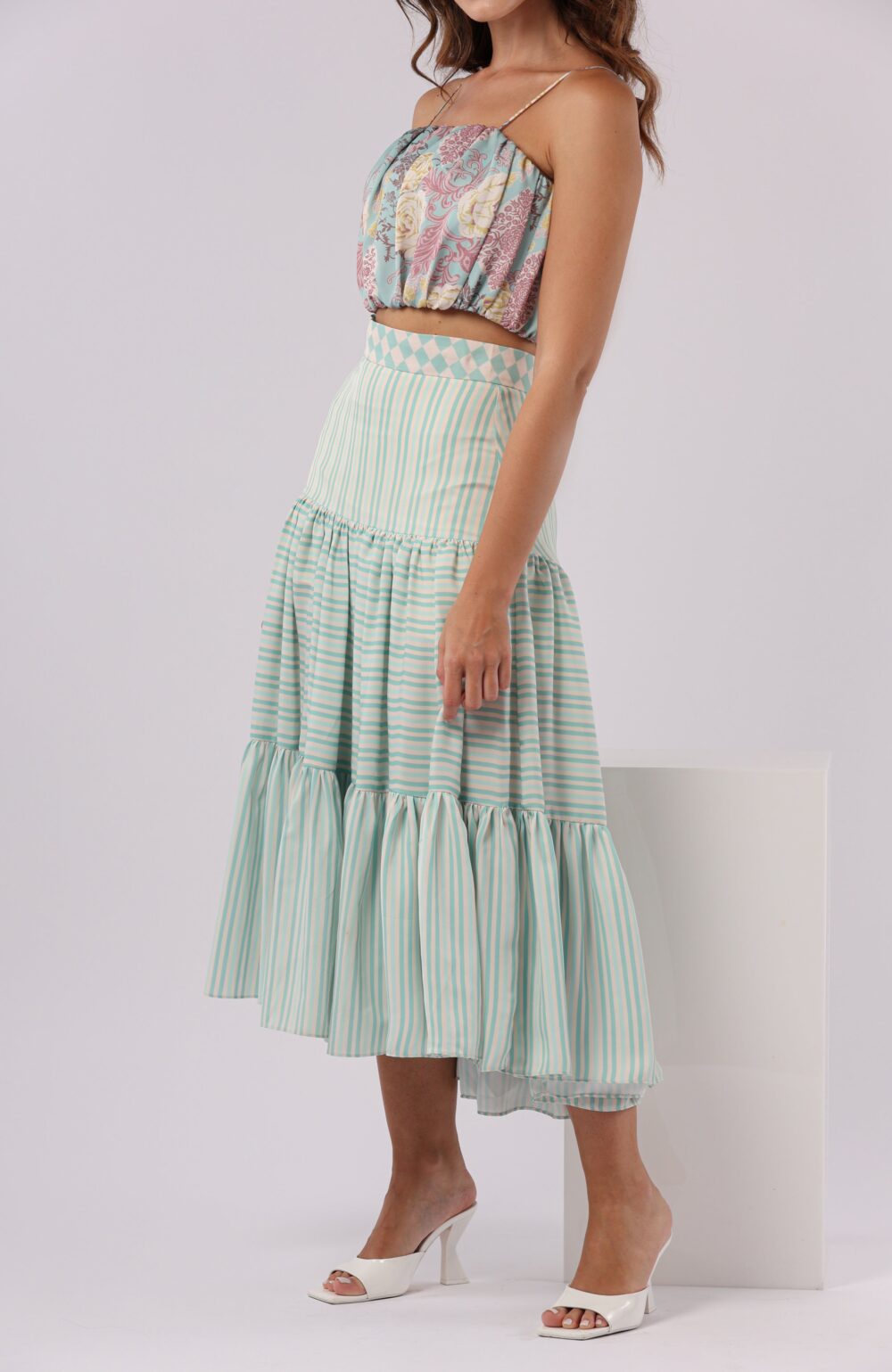 FR Fiorella  Midi Skirt - Image 3