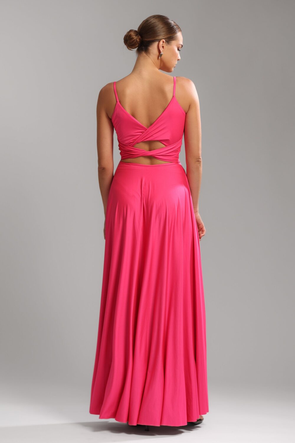 FR Hibiscus Long Dress - Image 3