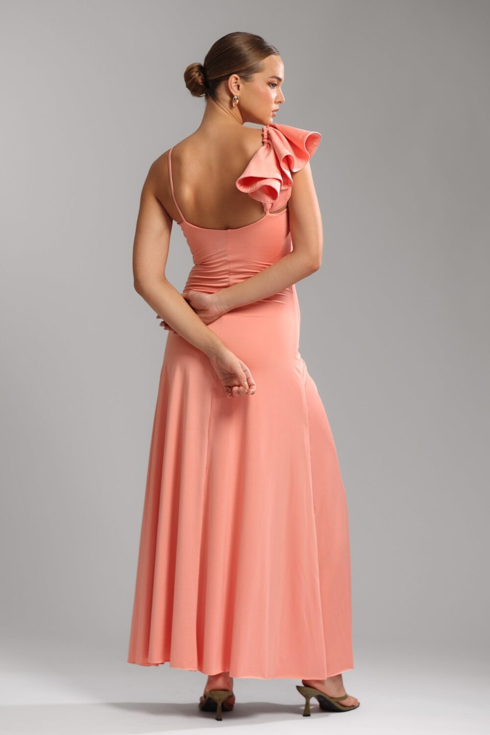 FR Peaceffull Peach Dress - Image 2