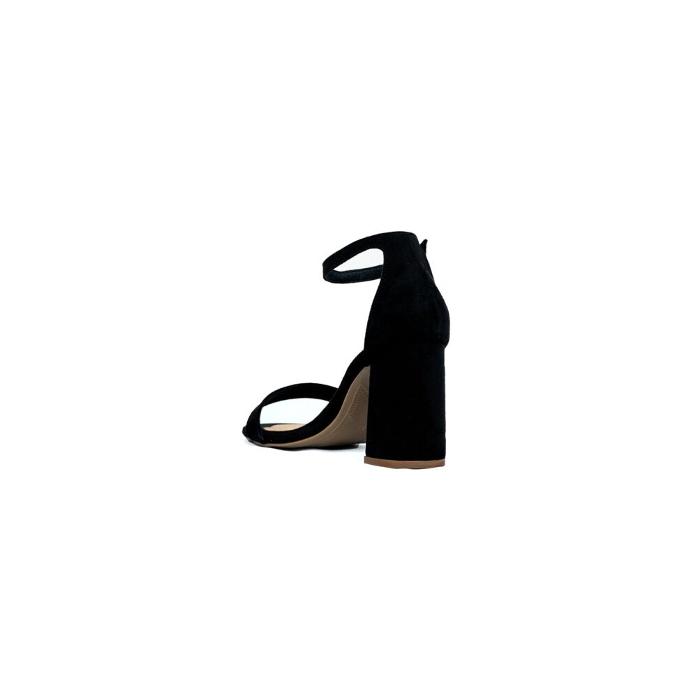 Danielle by Anama - Nude Block Heel Sandals with Ankle Strap - Image 3