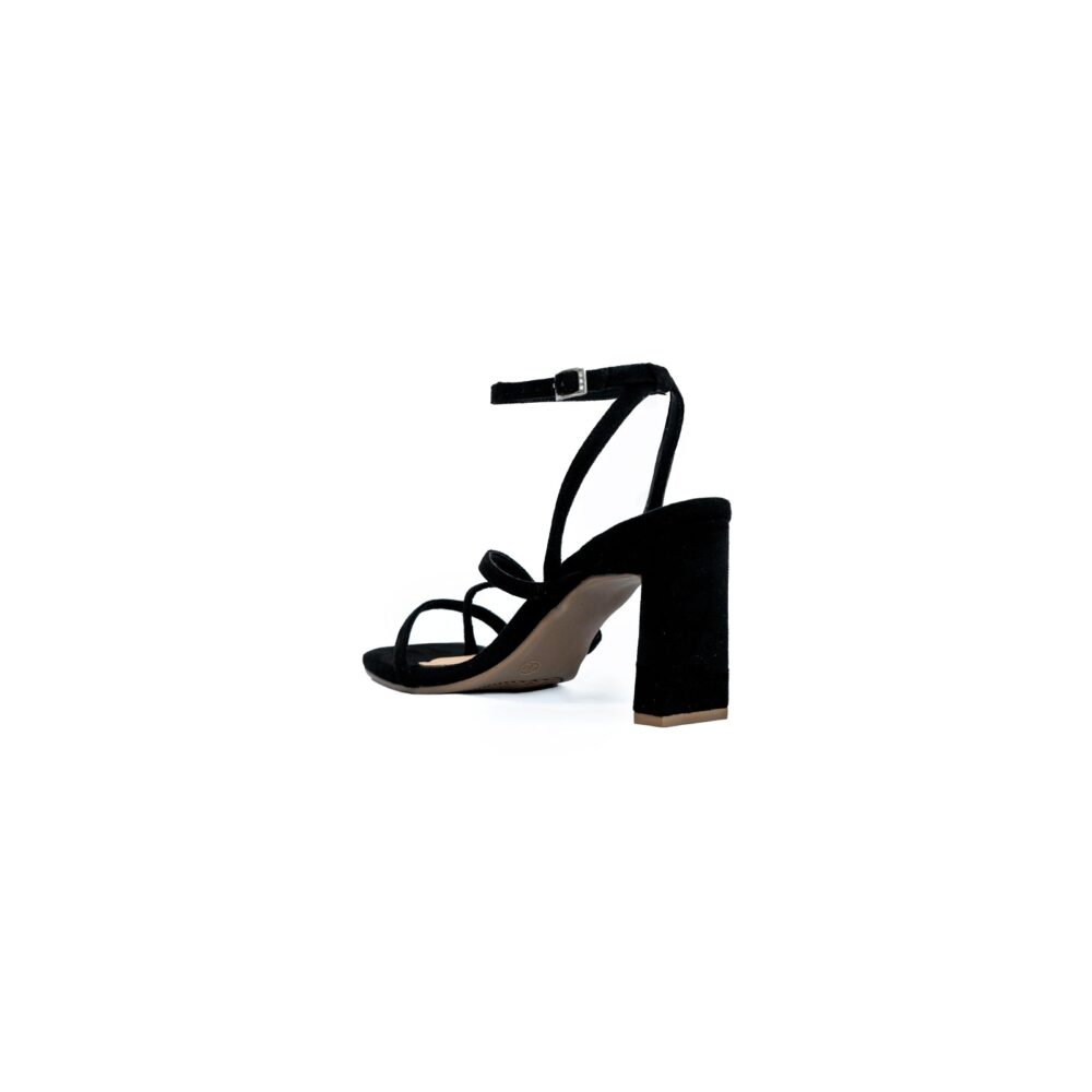 Euforia by Anama - Sophisticated Silver Block Heels - Image 10