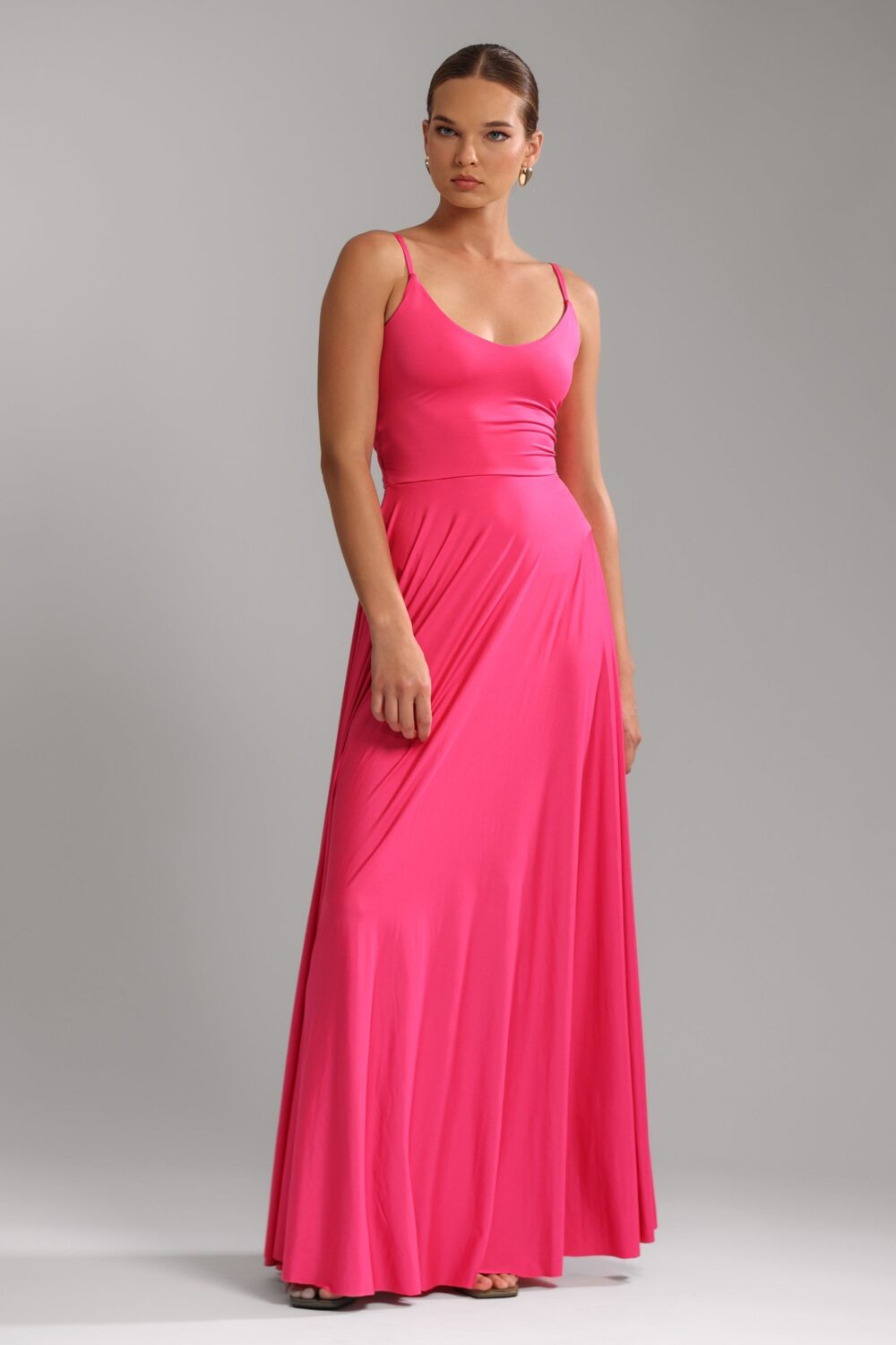 FR Hibiscus Long Dress - Image 4