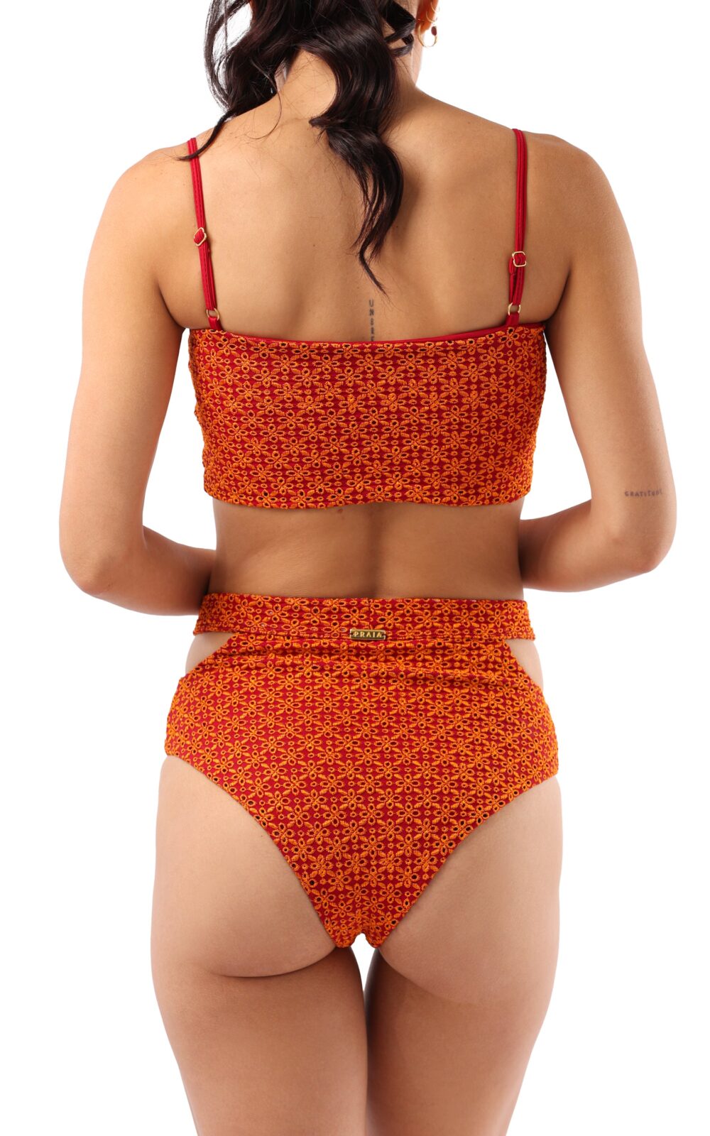 PR Karpathos Orange 3190 Swimsuit- Two Pieces - Image 2