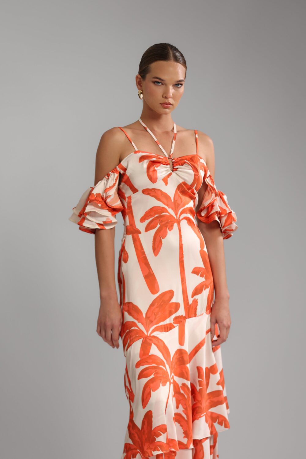 FR Tropics 1627  Long Dress - Image 4