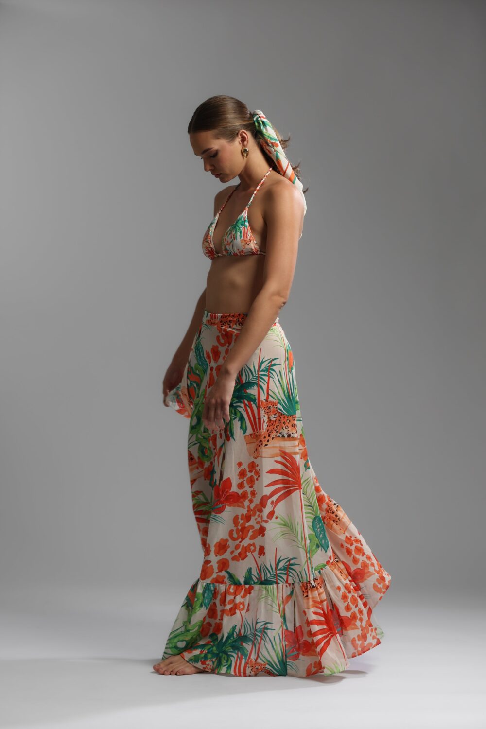 FR Jungle 1701 Wrap Skirt - Image 5