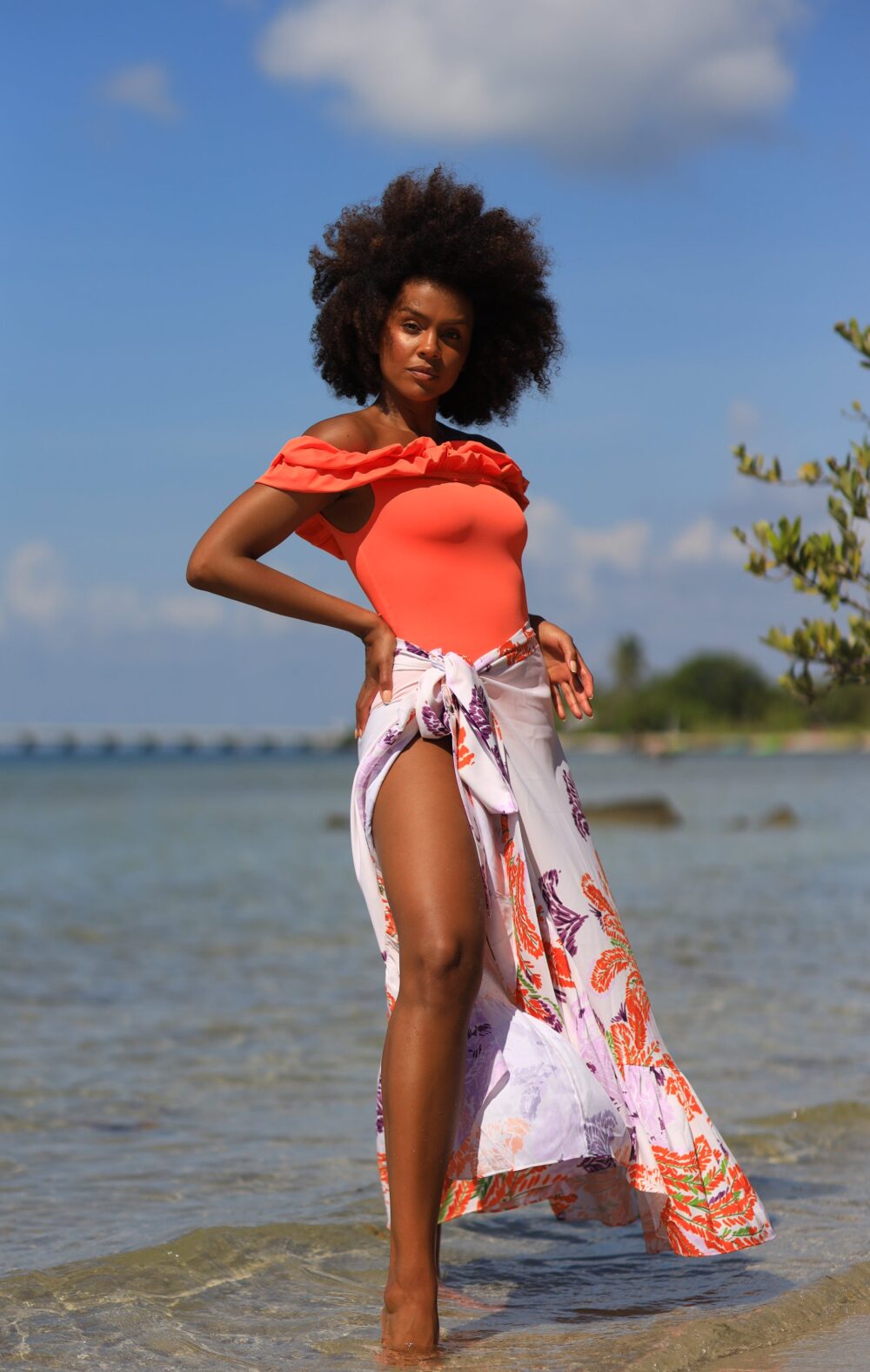 PR Palizzi 36195 Orange Swimsuit - Image 5