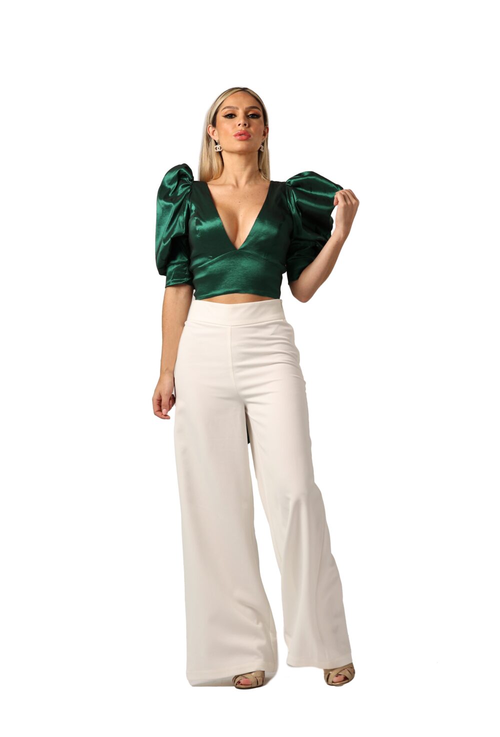 FR Casandra White Pant