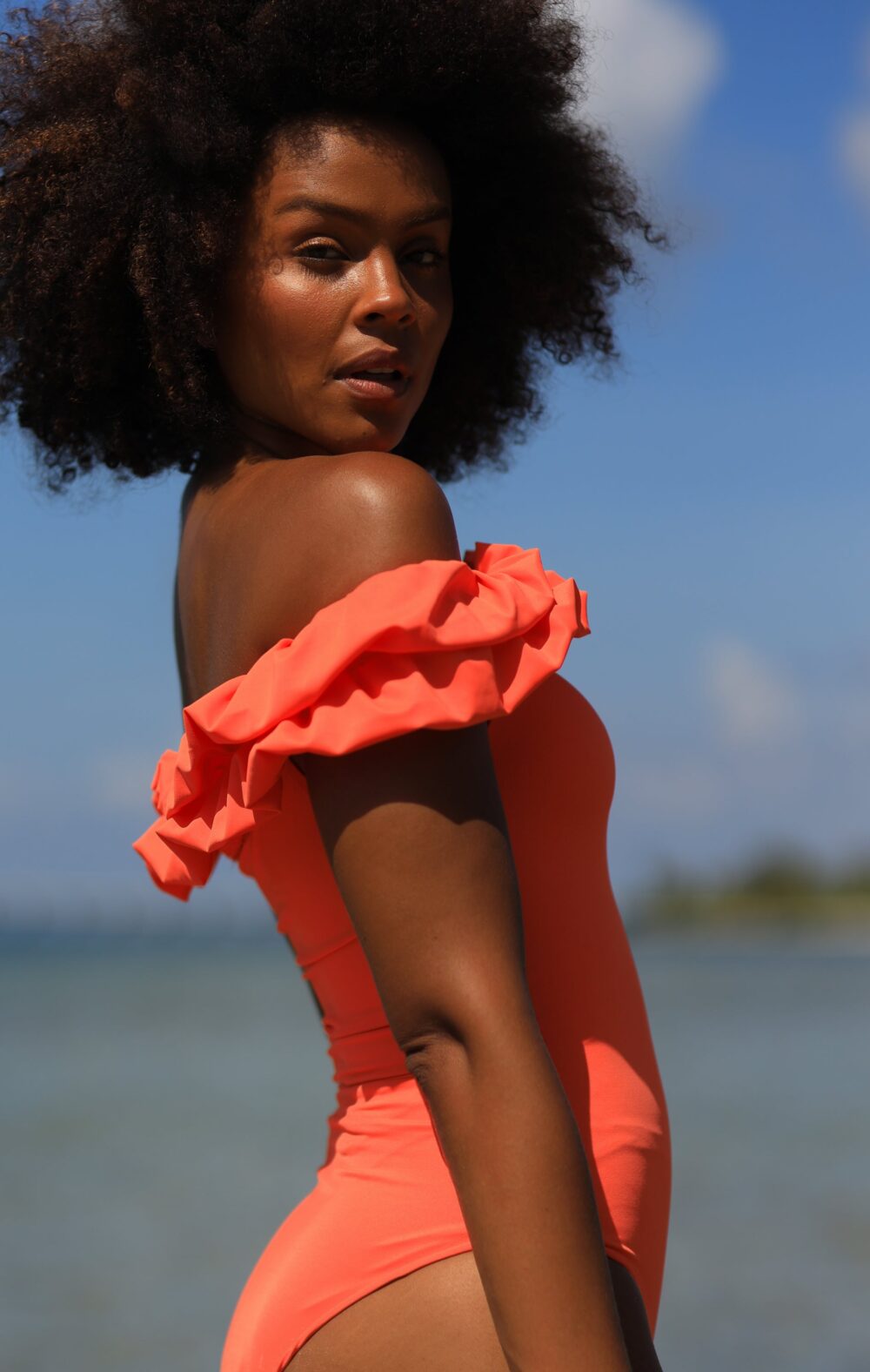 PR Palizzi 36195 Orange Swimsuit - Image 4