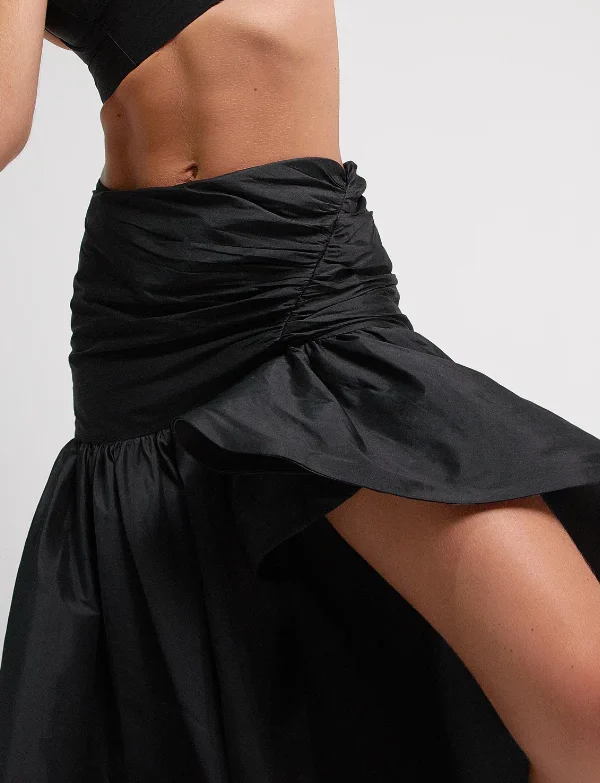 MA Wrap Skirt Black M16225