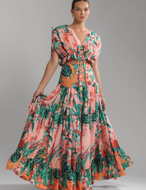 FR Natural 1807- Skirt Maxi