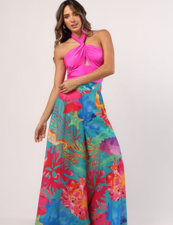 FR Amar  linen 0902- Palazzo Pant