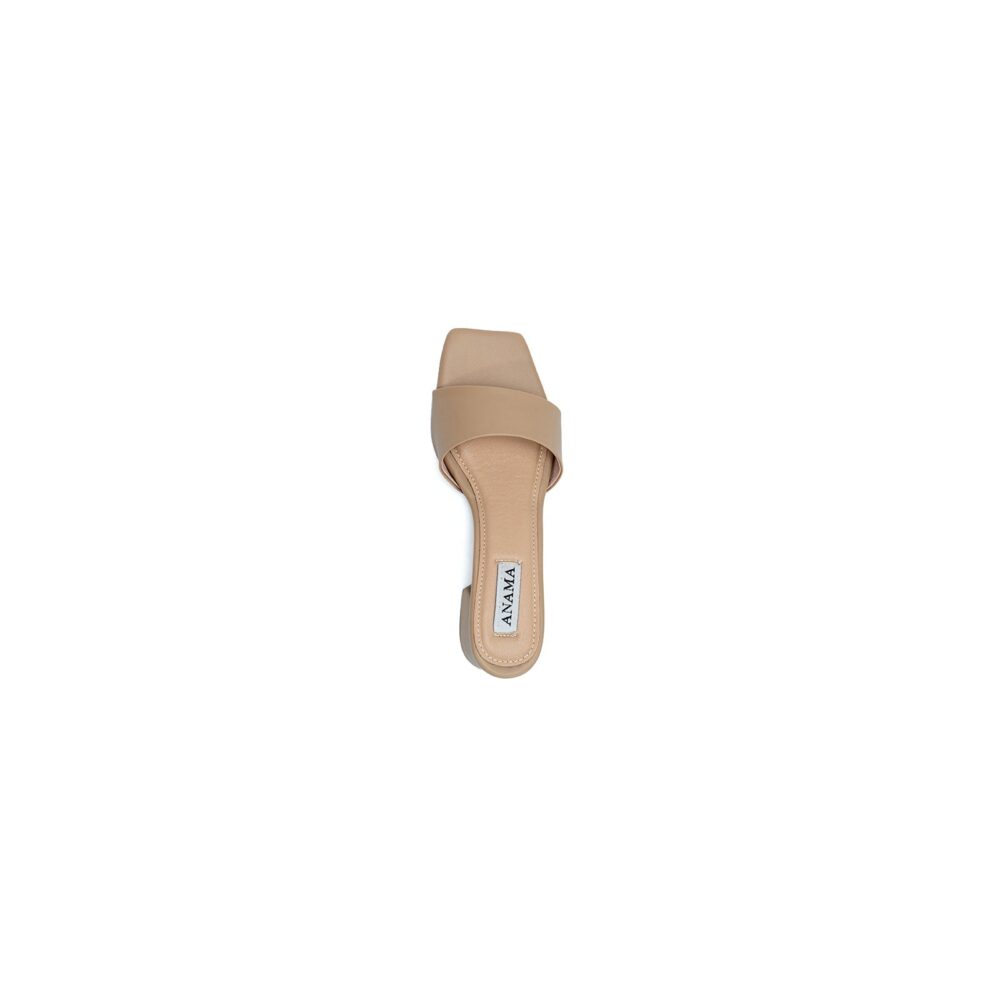 AN Ankla 3.5 by Anama - Chic White Kitten Heel Sandals - Image 8