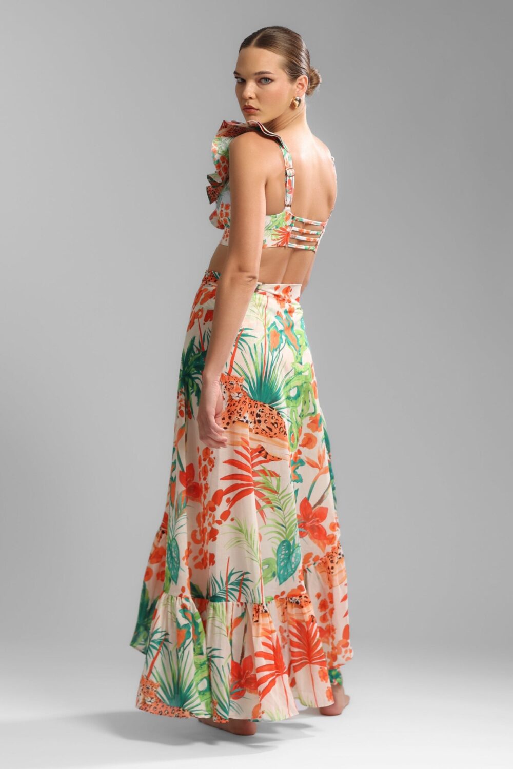 FR Jungle 1701 Wrap Skirt - Image 2