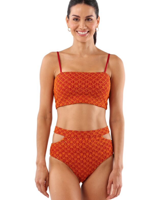 PR Karpathos Orange 3190 Swimsuit- Two Pieces