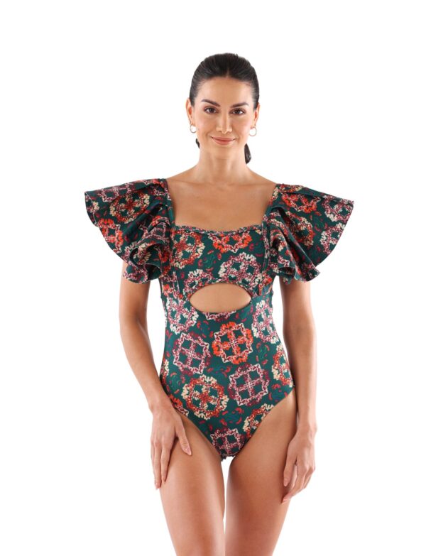 PR Salonica Green 0102 Swimsuit -One Piece