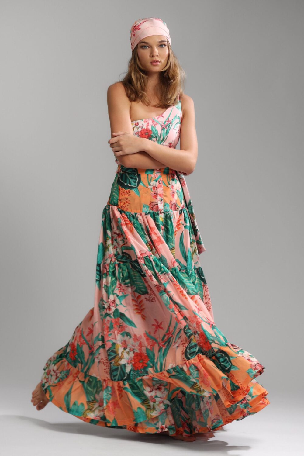 FR Natural 1807- Skirt Maxi - Image 2