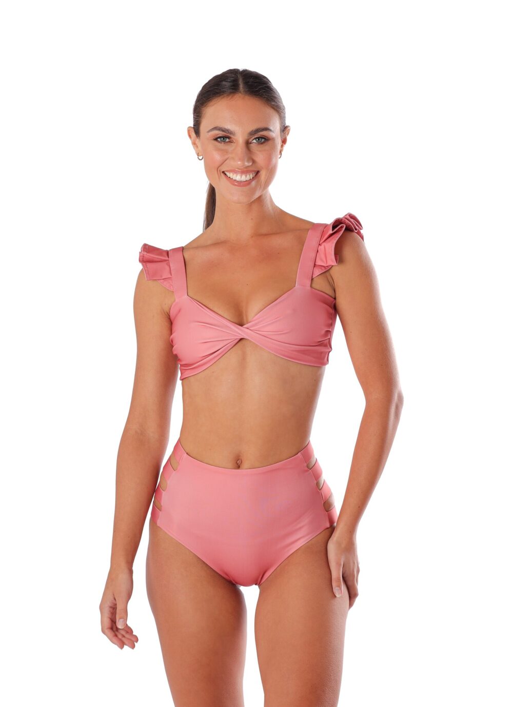 PR Palizzi Pink 1460 Swimsuit ONLY LARGE