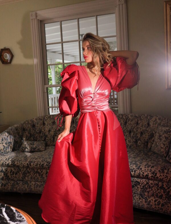 FR Zafiro Long Dress Pink