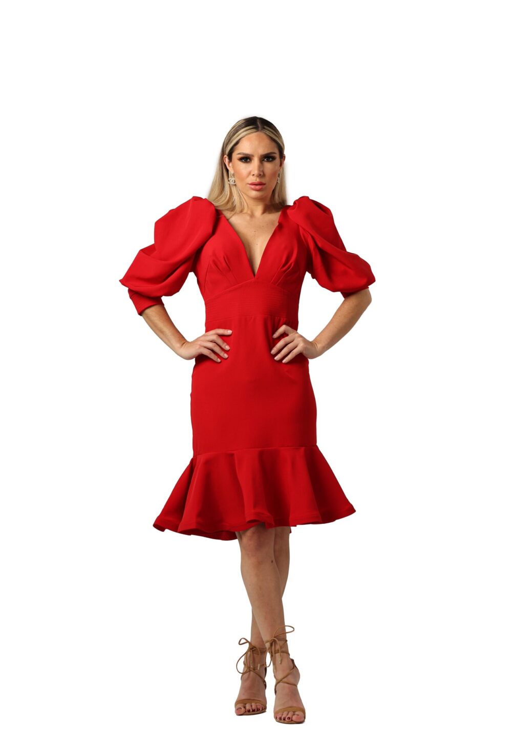 FR Zagora Mid Dress 109 Red