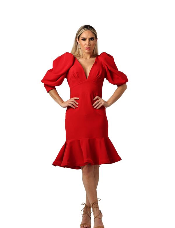FR Zagora Mid Dress 109 Red