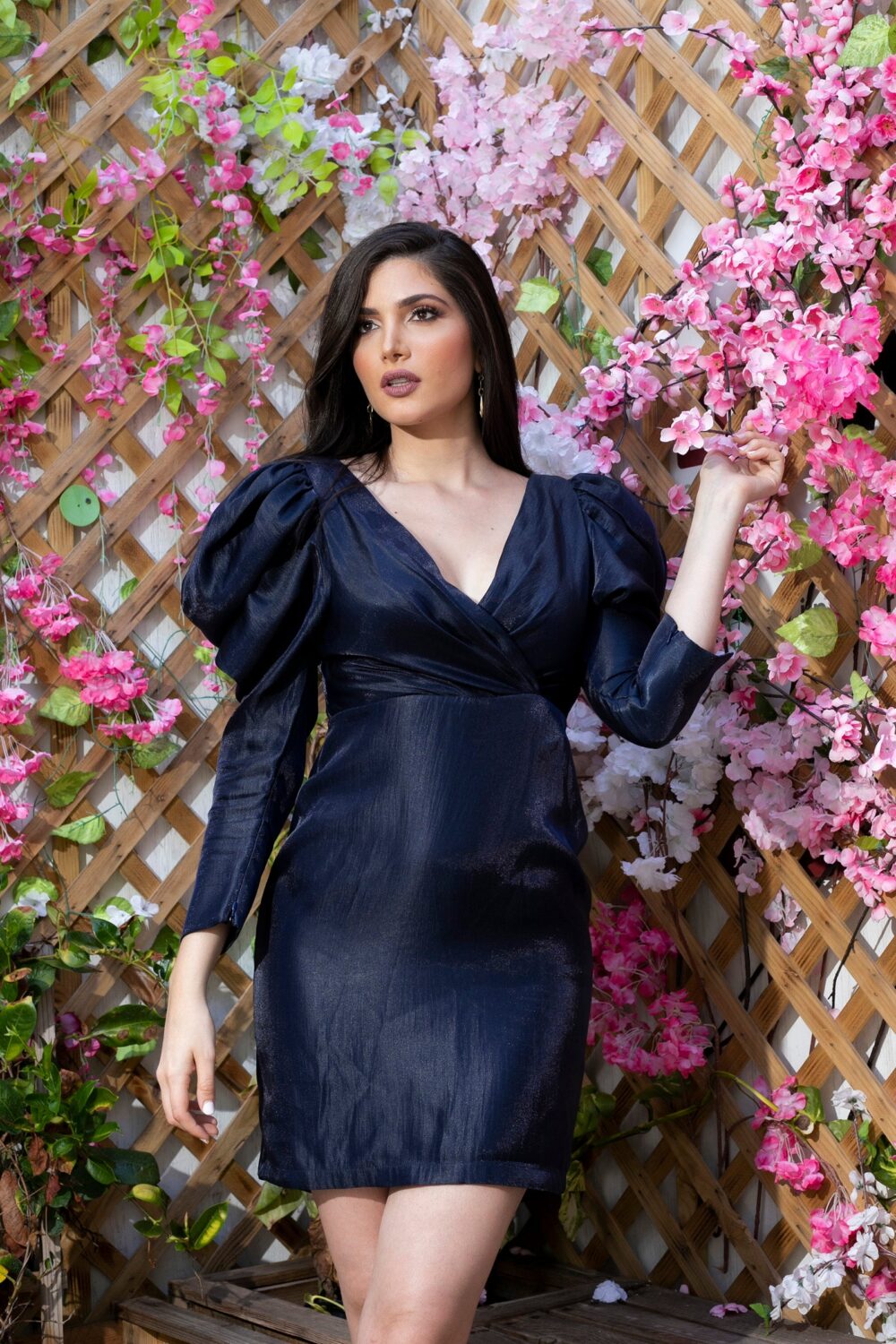 FR Lola Mini Blue Dress