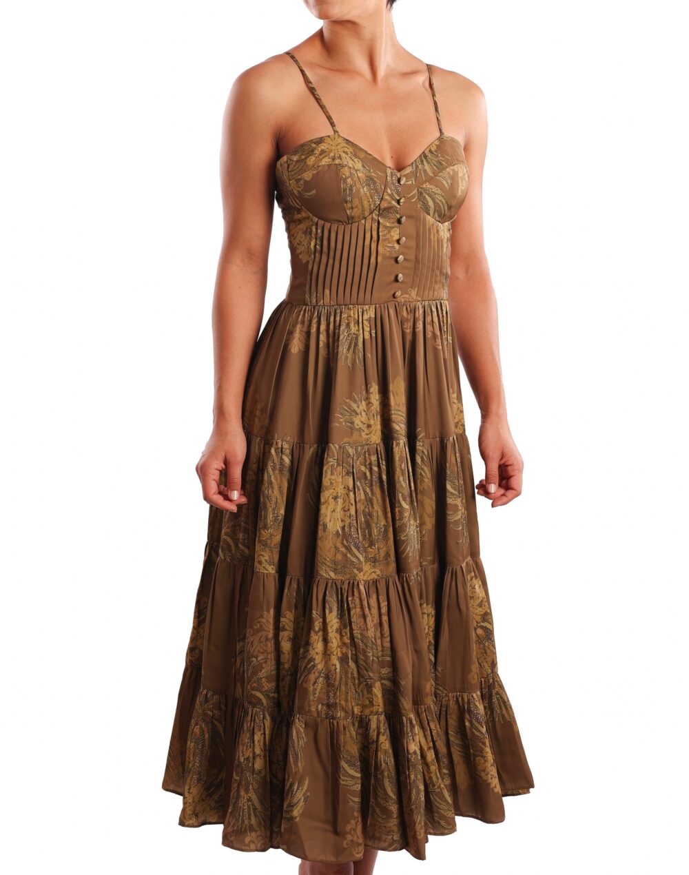 FR Azila Ocre Dress - Image 2