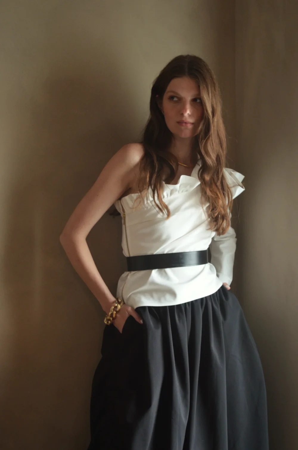 AJ AMBAR BLOUSE WHITE