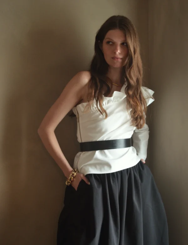 AJ AMBAR BLOUSE WHITE