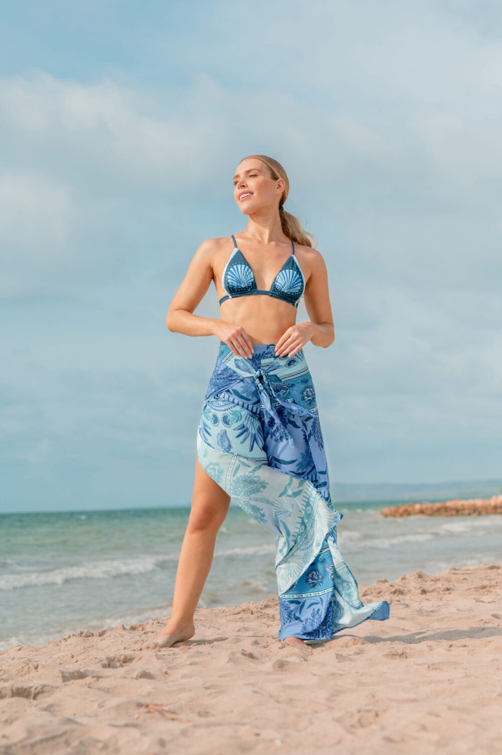 AM MARIPOSA TROPICAL SKY PANTS