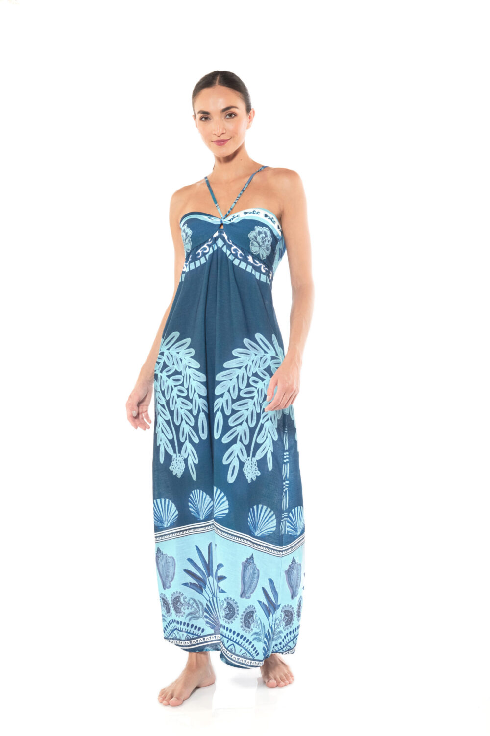 AM ISADORA TROPICAL SKY DRESS - Image 4