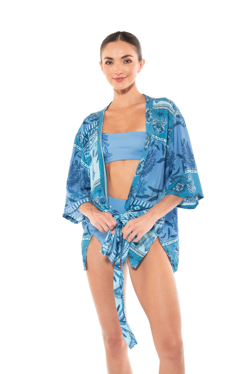 AM SOLEY TROPICAL SKY KIMONO - Image 2